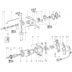 Metabo Spare Parts for Impact Drill SBE 705