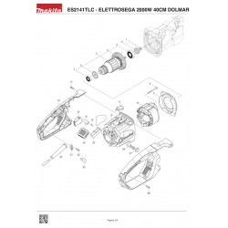 Dolmar Spare Parts for Electric Chainsaw ES2141TLC
