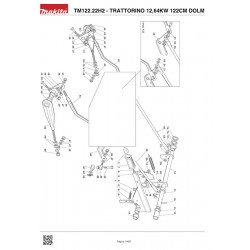 Dolmar Spare Parts for Lawn Tractor TM122.22H2