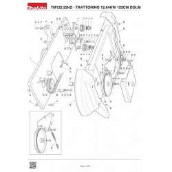 Dolmar Spare Parts for Lawn Tractor TM122.22H2