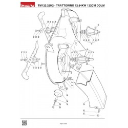 Dolmar Spare Parts for Lawn Tractor TM122.22H2