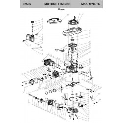 Ama Spare Parts for Engine MVG-T6 OHV -92595