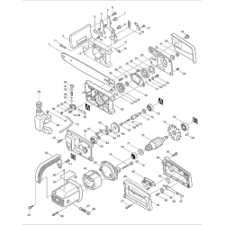 Makita Spare Parts for Electric Chainsaws 5016NB