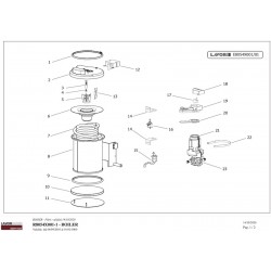 Lavor Original Parts for Pressure Cleaner ADVANCED 1108