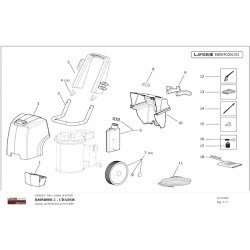 Ricambi Originali Lavor per Idropulitrice ADVANCED 1108