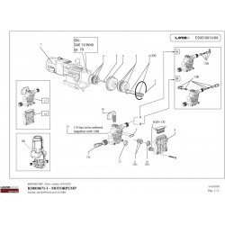Lavor Original Parts for Pressure Cleaner ADVANCED 1108