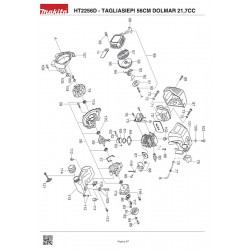 Ricambi Dolmar per Tagliasiepi a Scoppio HT2256D