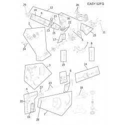 Valex Parts for Catalized Petrol Brushcutter Easy 52 FG