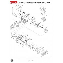 Makita Spare Parts for Corded Chainsaw UC4000A