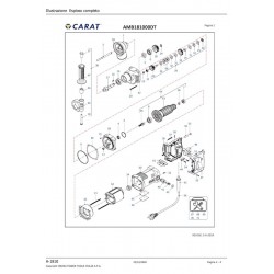Carat Spare Parts for A-1810 DUSTEC® DIAMOND DRILL