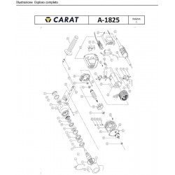 Carat Spare Parts for A-1825 DIAMOND DRILL MACHINE