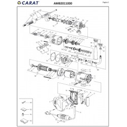 Carat Spare Parts for A-2011 DIAMOND DRILL MACHINE