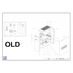 FIAC Parts for Silent Rotary Screw Compressor CRs 15-20