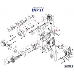 Ricambi Rurmec per Carotatrice EVP21