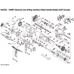 Ricambi per Carotatrice AGP Europe DM6P