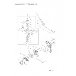 Makita Spare Parts for Chainsaw EA3110T
