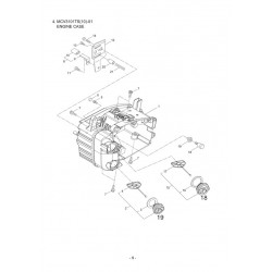 Makita Spare Parts for Chainsaw EA3110T