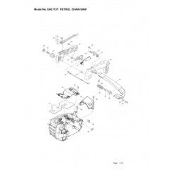 Makita Spare Parts for Chainsaw EA3110T