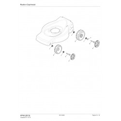 Mountfield Parts for Petrol Lawnmower HP46 (2013)