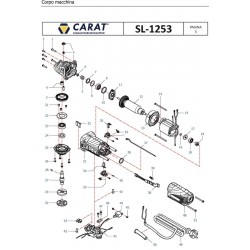 Ricambi Carat per Scanalatrice SL-1253