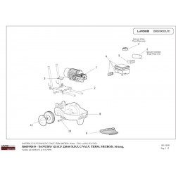Lavor Original Parts for Pressure Cleaner ONTARIO 1211LP