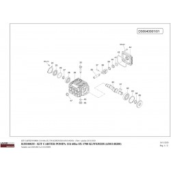 Lavor Original Parts for Pressure Cleaner ONTARIO 1211LP