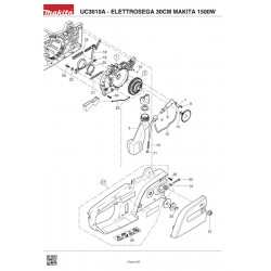 Makita Spare Parts for Electric Chainsaw UC3010A