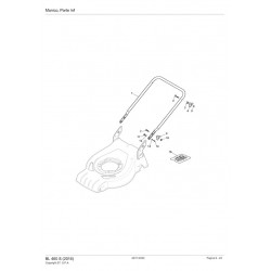 Alpina Spare Parts for Lawn Mower BL 460 S