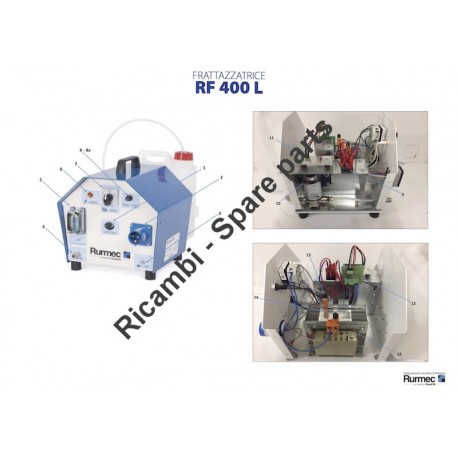 Rurmec Spare Parts for Power Trowel RF-400 L