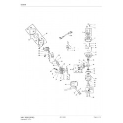 Mountfield Parts for Petrol Hedge Trimmer MHJ 2424