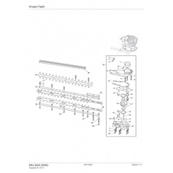Mountfield Parts for Petrol Hedge Trimmer MHJ 2424