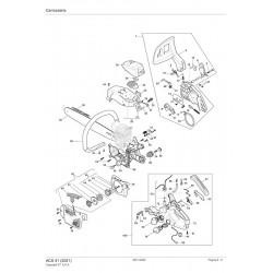 Alpina Spare Parts for Petrol Chain Saw ACS 41