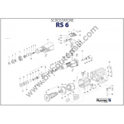 Rurmec Spare Parts for Needle Scaler RS 6