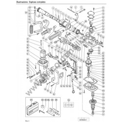 Hitachi Spare Parts for Rotary Hammer Drill DH50SA1