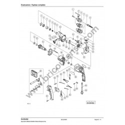 Ricambi Hitachi per Trapano a Percussione DV20VB2