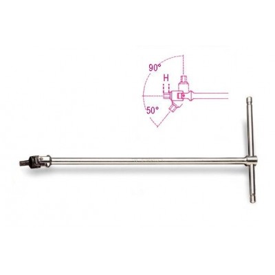 Flexible hexagonal wrench with T-handle  Beta 953 8 mm