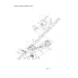 Ricambi Makita per Mototroncatrice EK8100