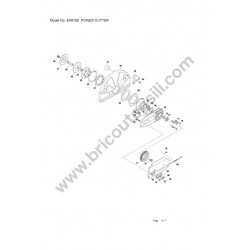 Makita Spare Parts for Power Cutters EK8100