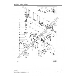 Hitachi Spare Parts for Angle Grinder G13SE2