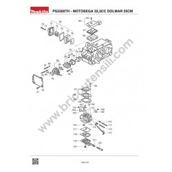 Ricambi Dolmar per Motosega PS3300TH