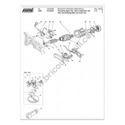 Femi Spare Parts for Mitre Saws 305S - 8438022