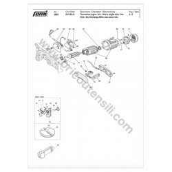 Femi Spare Parts for Mitre Saws 280S - 8428021