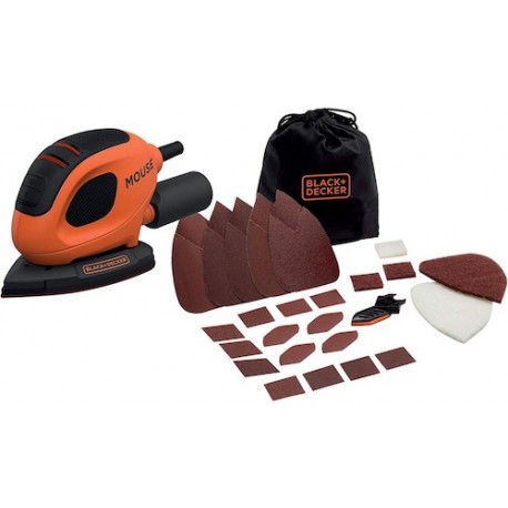 Levigatrice Elettrica Black&Decker Mouse BEW230BC
