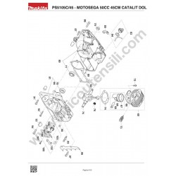 Ricambi Dolmar per Motosega PS5105C/45