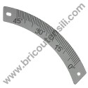 Degrees Label 0-45° for Band Saw FEMI 780P