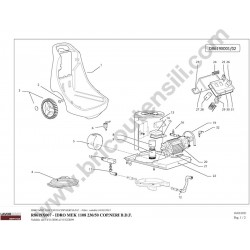 Lavor Original Parts for Pressure Cleaner MEK 1108