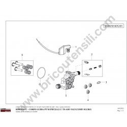Lavor Original Parts for Pressure Cleaner MEK 1108