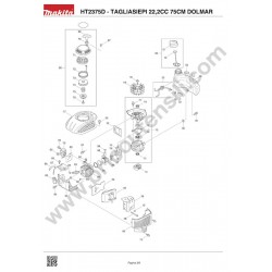 Ricambi Dolmar per Tagliasiepi a Scoppio HT2375D