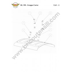 Meccanica Benassi Spare Parts for Motorhoe RL 350
