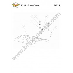 Ricambi Meccanica Benassi per Motozappatrice RL 350